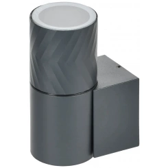LIGHTING Светильник уличный 5107 настенный под лампу GU10 IP65 серый IEK LIGHTING Светильник уличный 5107 настенный под лампу GU10 IP65 серый IEK