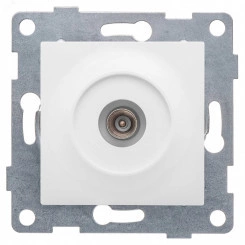 Ugra Розетка антенная, одинарная, скрытая установка. жемчуг Ugra Розетка антенная, одинарная, скрытая установка. жемчуг