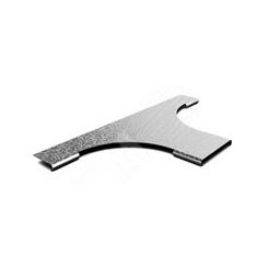 Крышка к ответвителю горизонтальному плавному 100, толщ. 0,7 мм, Сендзимир цинк