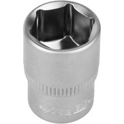 Головка торцовая ''Мастер'' (1/4''), Cr-V, FLANK, хроматированное покрытие, 13мм Головка торцовая ''Мастер'' (1/4''), Cr-V, FLANK, хроматированное покрытие, 13мм