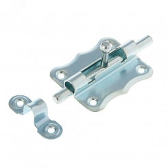 Задвижка накладная ЗТ-2 50х47 круглый ригель (D15мм, L70мм) оцинк. (1 шт) - пакет Tech-Krep Задвижка накладная ЗТ-2 50х47 круглый ригель (D15мм, L70мм) оцинк. (1 шт) - пакет Tech-Krep