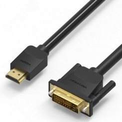 Кабель HDMI 19M на DVI-D Dual link 25M, 3 м.