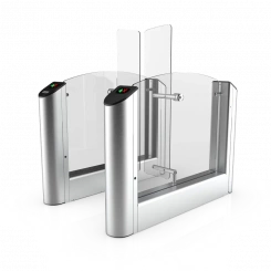 Турникет тумбовый с высокими створками 1500 мм, крайний элемент с шириной прохода 660 мм