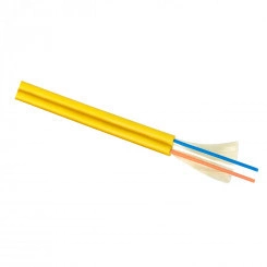 Кабель волоконно-оптический 9/125 одномодовый, 2 волокна, плотное буферное покрытие (tight buffer), zip cord, для внутренней прокладки ( -25C ~ +50), LSZH, желтый, (F90020204Y) Кабель волоконно-оптический 9/125 одномодовый, 2 волокна, плотное буферное покрытие (tight buffer), zip cord, для внутренней прокладки ( -25C ~ +50), LSZH, желтый, (F90020204Y)