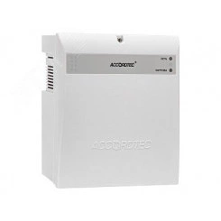 Источник вторичного электропитания в пластиковом корпусе под АКБ 7 Ач. Цвет корпуса - белый Источник вторичного электропитания в пластиковом корпусе под АКБ 7 Ач. Цвет корпуса - белый