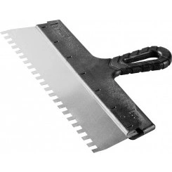 Шпатель ''Мастер'' ФАСАДНЫЙ, нержавеющее полотно, 350мм, зуб 8х8мм Шпатель ''Мастер'' ФАСАДНЫЙ, нержавеющее полотно, 350мм, зуб 8х8мм