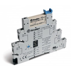 Модуль интерфейсный (сборка 34.81.7.024.8240 + 93.21.0.024), твердотельное реле с таймером (мультифункциональные: AI,DI,GI,SW), выход 2A (240В АС), питание 24В АС/DC, категория защиты IP20, винтовые клеммы