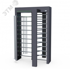 Турникет полноростовой электромеханический из окрашенной стали, ротор из нержавеющей стали Quick Line QL-10-G гибрид, светодиодная индикация прохода