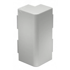 Крышка внешнего угла кабельного канала WDK 60x230 мм (ПВХ,светло-серый) Крышка внешнего угла кабельного канала WDK 60x230 мм (ПВХ,светло-серый)