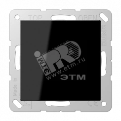 Крышка для произвольных отверстий (с несущей платой)  Серия A500  Материал- термопласт  Цвет- ерный