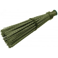 Метла пластиковая, полипропилен, коническое резьбовое соединение, круглая, с фиксирующим ободом 440 Метла пластиковая, полипропилен, коническое резьбовое соединение, круглая, с фиксирующим ободом 440