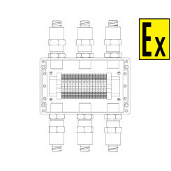 Коробка коммутационная взрывозащищенная КВМК 1602