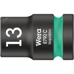 Головка торцевая ударная шестигранная 8790 C Impakto DR 1/2 13 x 38 мм Головка торцевая ударная шестигранная 8790 C Impakto DR 1/2 13 x 38 мм