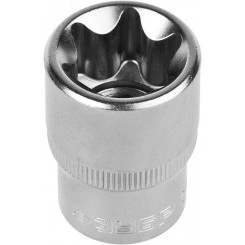 Головка торцовая ''Мастер'' (1/2''), Cr-V, E-TORX, хроматированное покрытие, E20 Головка торцовая ''Мастер'' (1/2''), Cr-V, E-TORX, хроматированное покрытие, E20