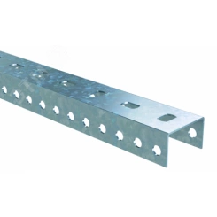 Профиль П-образный PSM L6000 толщ.2.5 мм цинк-ламельный Профиль П-образный PSM L6000 толщ.2.5 мм цинк-ламельный