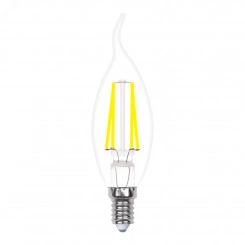 Лампа светодиодная с трехступенчатым диммером 100-50-10 LED 5вт 175-250В свечана ветру 420Лм Е14 3000К Multibrigh филамент