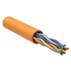 Витая пара U/UTP кат.6 4x2х23AWG solid LSZH 305м оранжевый