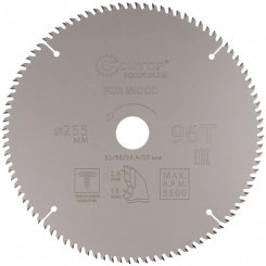 Диск пильный по дереву с тефлоновым покрытием 96Т, Profi plus, 255 х 1,8/2,6 х 32/30/25,4/20 мм Диск пильный по дереву с тефлоновым покрытием 96Т, Profi plus, 255 х 1,8/2,6 х 32/30/25,4/20 мм