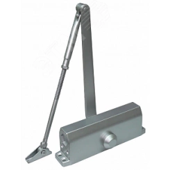 Доводчик двери c тягой EN 3-6, 40 - 120 кг, 1400 мм, двухскоростной, тормоз открывания, SL - алюм Доводчик двери c тягой EN 3-6, 40 - 120 кг, 1400 мм, двухскоростной, тормоз открывания, SL - алюм