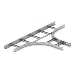 Тройник для лестничного лотка НЛО 300х60х3000, толщ. 1,5 мм, Сендзимир цинк