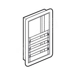 Щит встраиваемый, 3 рейки