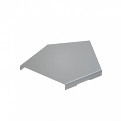 Крышка горизонт. угла 45 гр. 100 мм