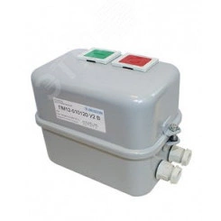 ПМ12-025160 У3 В, 380В/50Гц, 1з, 25А, нереверсивный, без реле, в корпусе IP40, с кнопками ПУСК и СТОП, пускатель электромагнитный  (ЭТ)