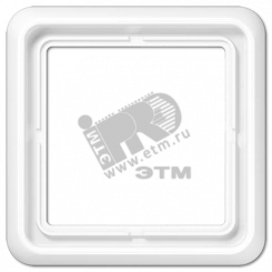 Рамка 1 пост универсальная ударопрочная белая