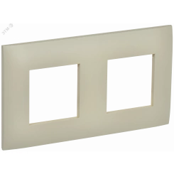 SKANDY Рамка 2-местная SK-F01B бежевый IEK SKANDY Рамка 2-местная SK-F01B бежевый IEK