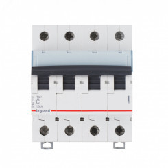 Выключатель автоматический четырехполюсный 16А C TX3 6kA/10kA