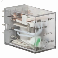 Реле промежуточное RPA 22/3 6A 110В DC EKF