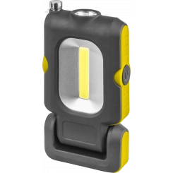 Фонарь светодиодный NPT-W07-ACCU 1Вт LED+3Вт COB LED аккумуляторный пластик Фонарь светодиодный NPT-W07-ACCU 1Вт LED+3Вт COB LED аккумуляторный пластик