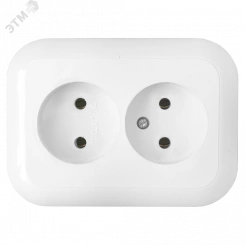 Беларусь Розетка двойная скрытая Беларусь Розетка двойная скрытая