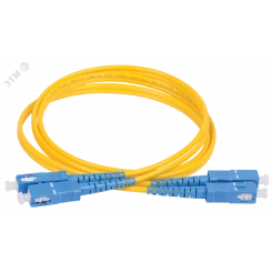 Патч-корд оптический 9/125 (OS2) SC/UPC-SC/UPC (Duplex) 10м
