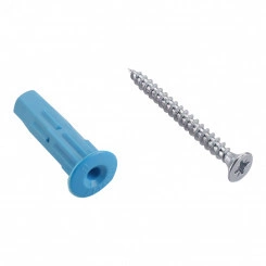 Шуруп Zn 4,5х40 в компл. с дюбелем MULTI 8x32 (10 шт) Шуруп Zn 4,5х40 в компл. с дюбелем MULTI 8x32 (10 шт)