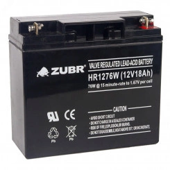 Аккумуляторная батарея ZUBR HR1276W 12V18Ah