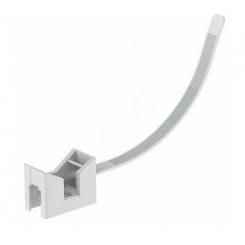 Кабельная скоба со стяжкой 7,5x180 мм (серый)