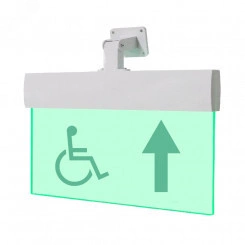 Оповещатель световой М-24-УЛЬТРА Инвалид вправо стрелка вверх (универсальное крепление)
