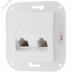 Беларусь Розетка узел телефон+компьютер В рамку Беларусь Розетка узел телефон+компьютер В рамку