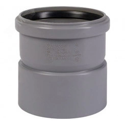 Муфта насадная канализационная 75 мм Муфта насадная канализационная 75 мм