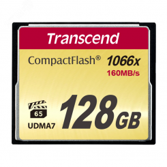 Карта памяти 128GB CompactFlash 1000, MLC, 160 МБ/с