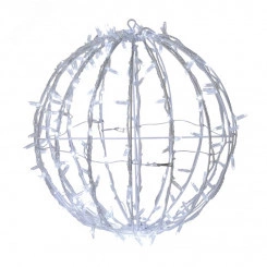Шар светодиодный 230 V, диаметр 30 см, 120 светодиодов, эффект мерцания, тёплый белый Шар светодиодный 230 V, диаметр 30 см, 120 светодиодов, эффект мерцания, тёплый белый