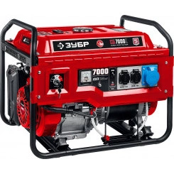 Генератор бензиновый с электростартером, 7000 Вт