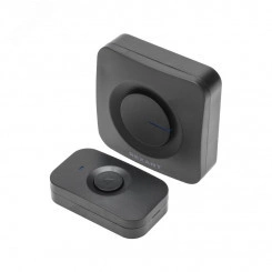 Звонок беспроводной дверной c цифровым кодированием 52 мелодии 150м IP56 черный