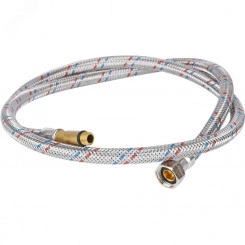 Подводка гибкая для смесителяМ10 х 35 - 3/8' ВР длина 120 см Подводка гибкая для смесителяМ10 х 35 - 3/8' ВР длина 120 см