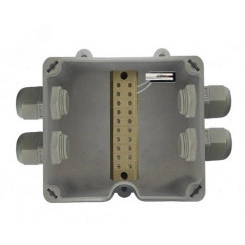 Коробка распределительная клеммная влагозащищенная КСП-Т-10 IP66 АЯКС Коробка распределительная клеммная влагозащищенная КСП-Т-10 IP66 АЯКС