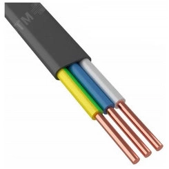 Кабель силовой ВВГ-Пнг(А)-LS 3х10ок(N.PE)-0.66 Ч бар Кабель силовой ВВГ-Пнг(А)-LS 3х10ок(N.PE)-0.66 Ч бар