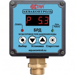 Безыскровое реле давления воды для насоса БРД-10-2,5