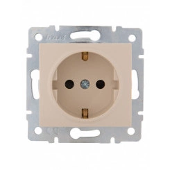 KARINA Розетка с защитой от детей ПБТ крем (10шт/120шт)