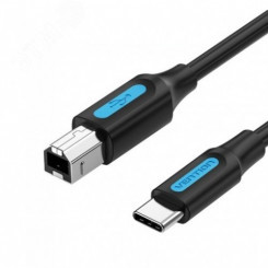 Кабель USB 2.0 Type C M на BM, 1 м.